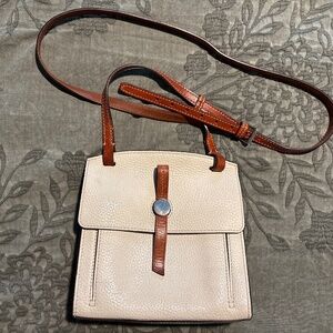 Dooney & Bourke Cream Cambridge Crossbody